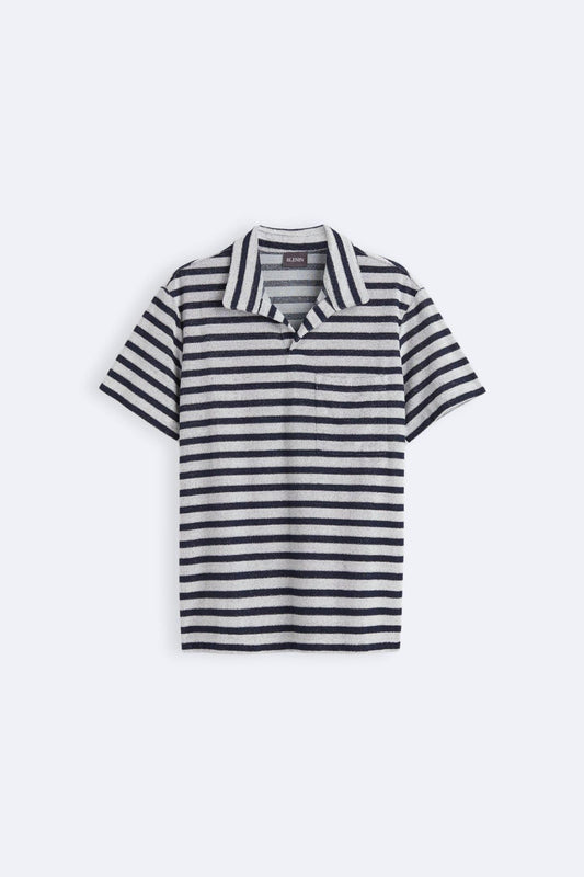 Polo a Righe in Maglia | Eleganza Marinara con un Tocco Moderno