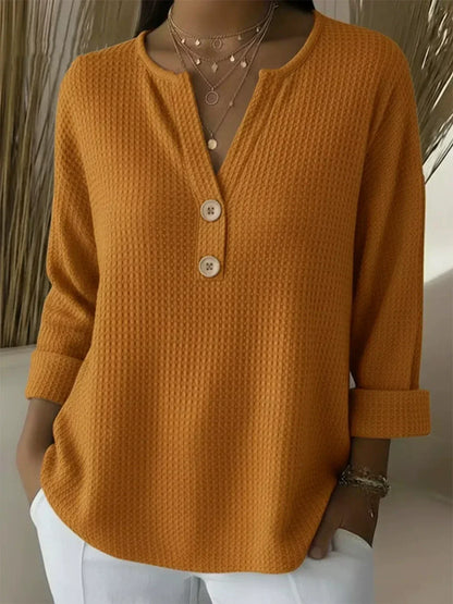 Aaltje | Top Henley con bottoni