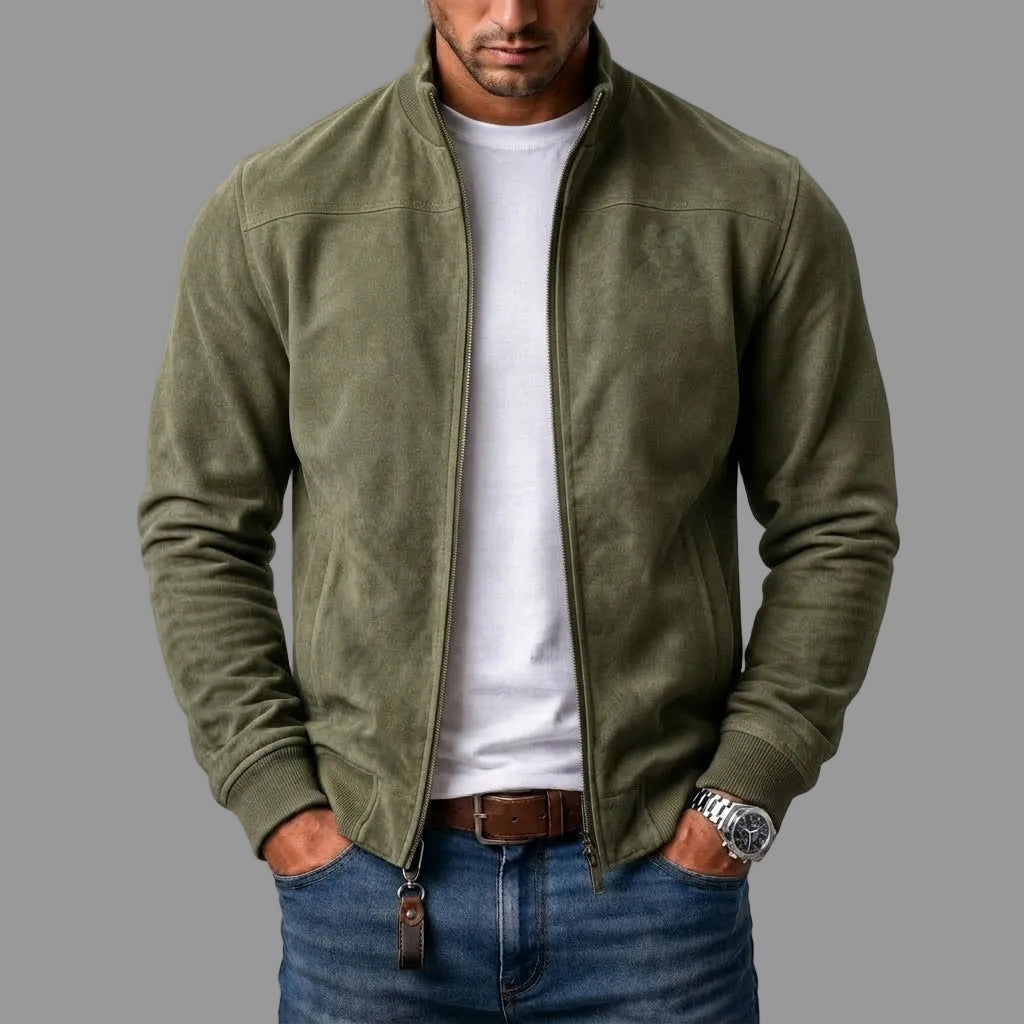 Varel | Giubbotto bomber in camoscio