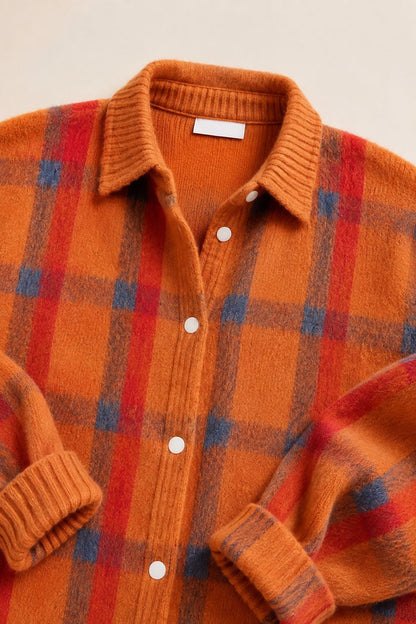 Bernadette | Cardigan a quadri