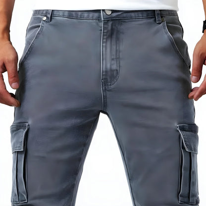 PANTALONI CARGO STRETCH