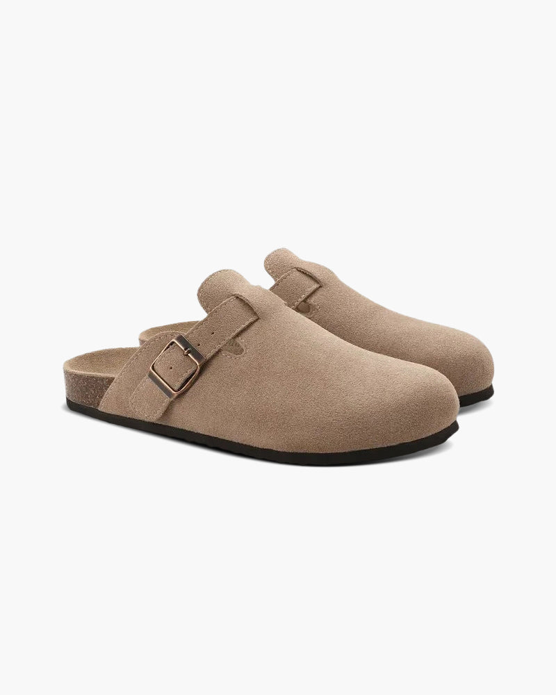 Luke | Sabot da uomo in pelle scamosciata confortevole con suola ergonomica