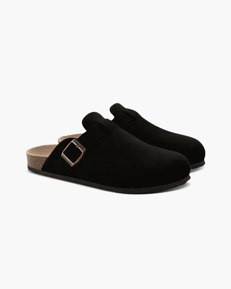 Luke | Sabot da uomo in pelle scamosciata confortevole con suola ergonomica