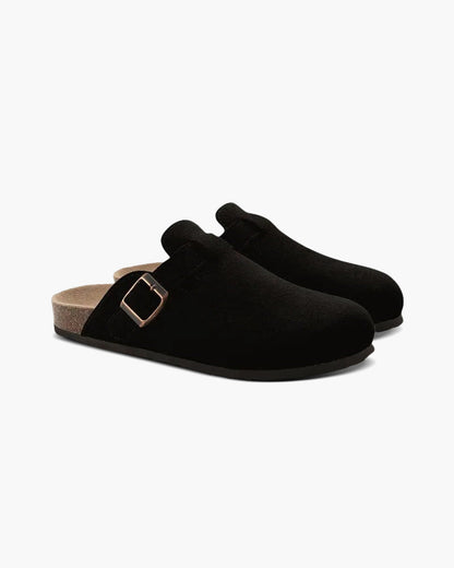 Luke | Sabot da uomo in pelle scamosciata confortevole con suola ergonomica