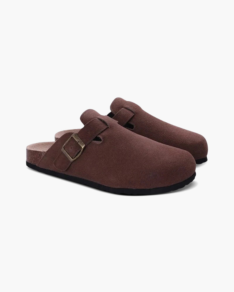 Luke | Sabot da uomo in pelle scamosciata confortevole con suola ergonomica