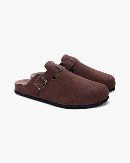 Luke | Sabot da uomo in pelle scamosciata confortevole con suola ergonomica