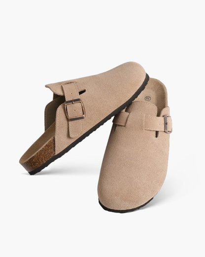 Luke | Sabot da uomo in pelle scamosciata confortevole con suola ergonomica