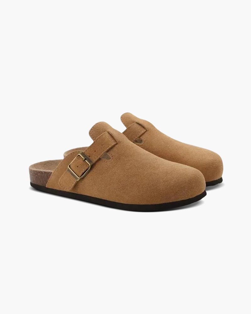 Luke | Sabot da uomo in pelle scamosciata confortevole con suola ergonomica