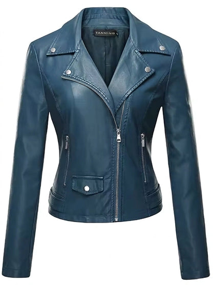 Nuria - Giacca in pelle resistente ed elegante