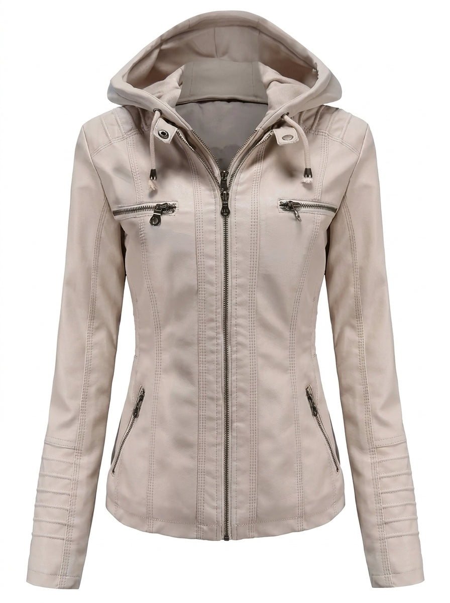 Cristina - Giacca in pelle resistente ed elegante