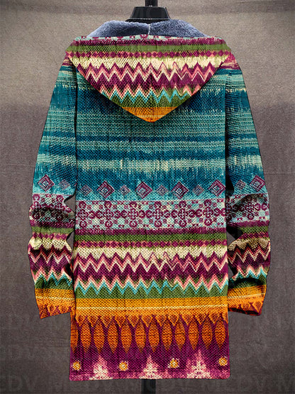Tallulah | Cardigan con cappuccio artistico