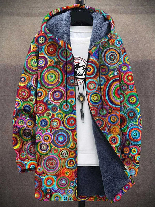 Rowena | Cardigan con Cappuccio Artistico