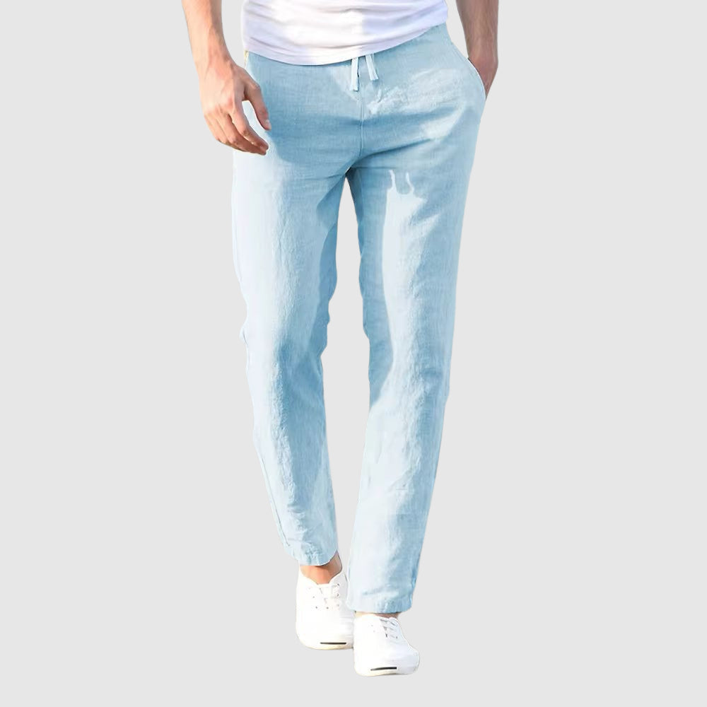 PANTALONE LEGGERO IN LINO
