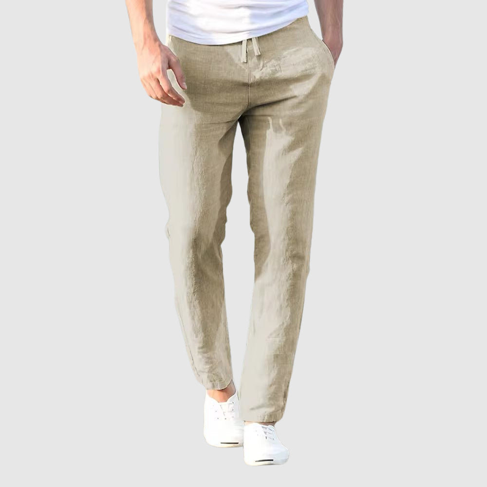 PANTALONE LEGGERO IN LINO