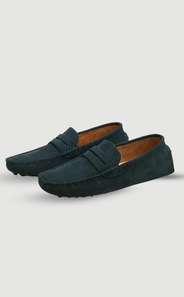 Leonardo | Pantofole in camoscio - Stile italiano