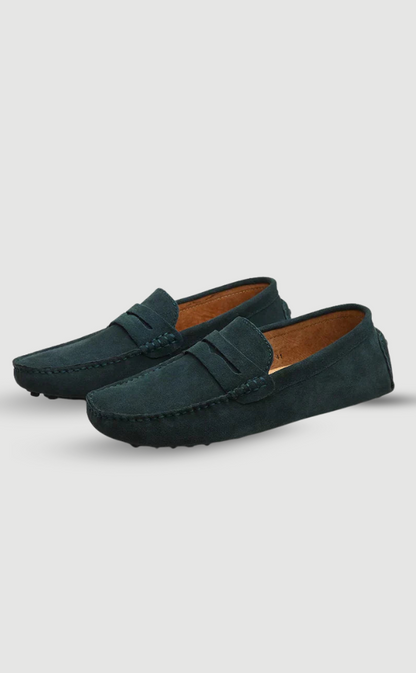 Leonardo | Pantofole in camoscio - Stile italiano