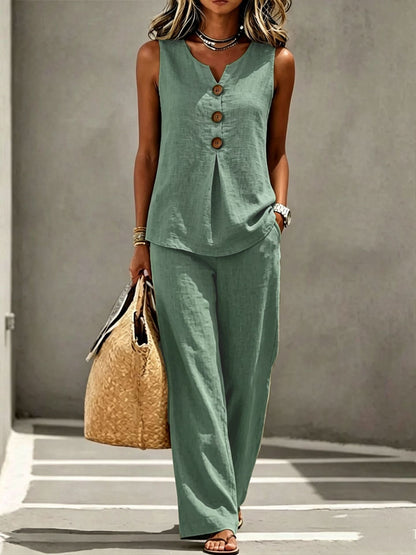 Joséphine | Completo pantaloni fluido ed elegante