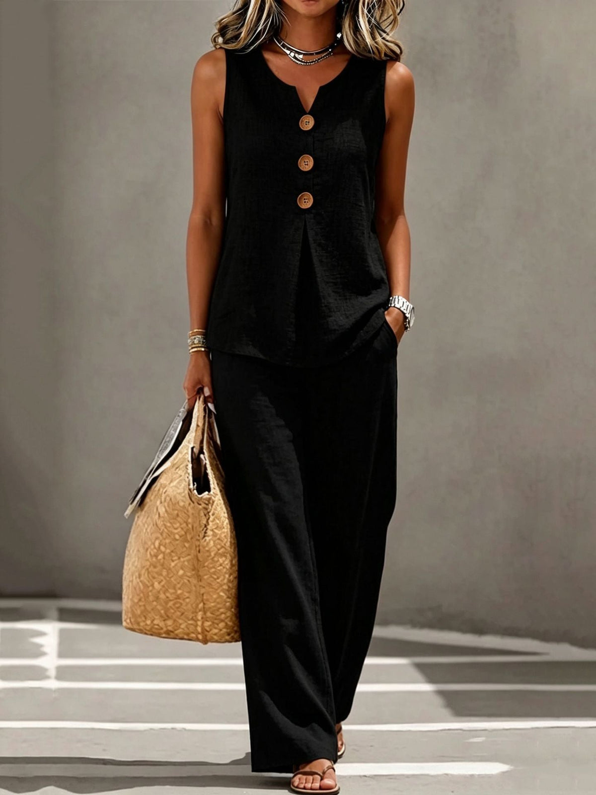 Joséphine | Completo pantaloni fluido ed elegante