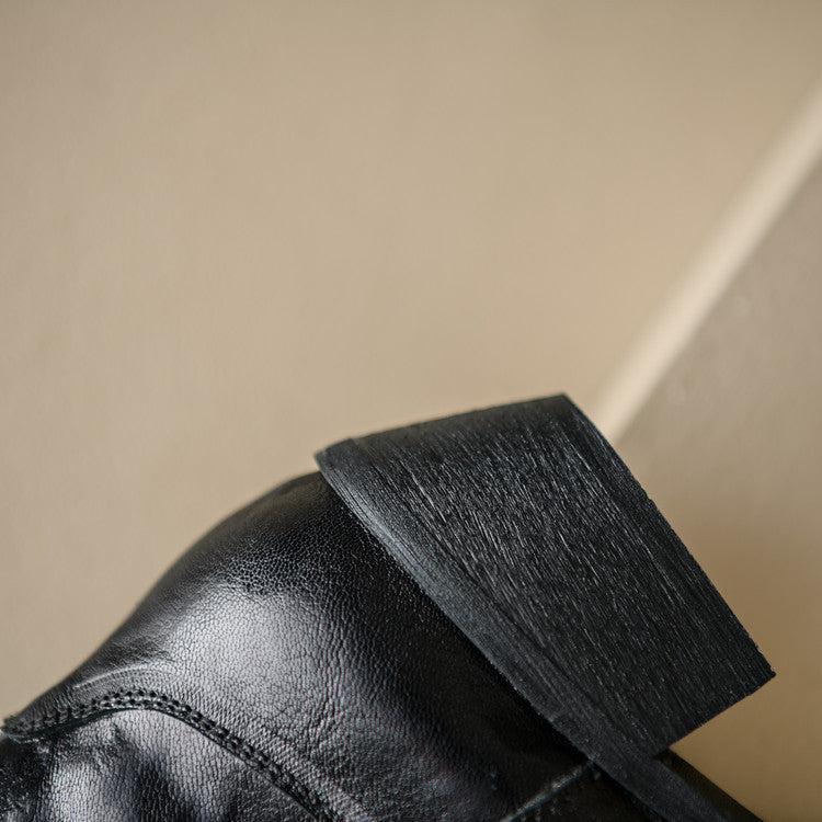 Stivali in Vera Pelle Stile Western