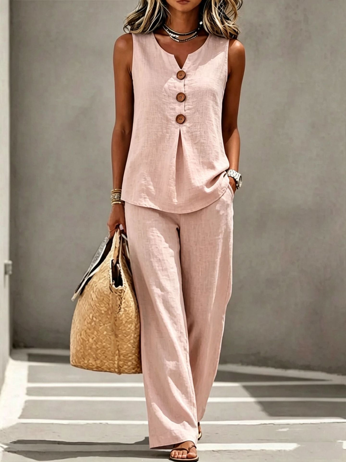 Joséphine | Completo pantaloni fluido ed elegante