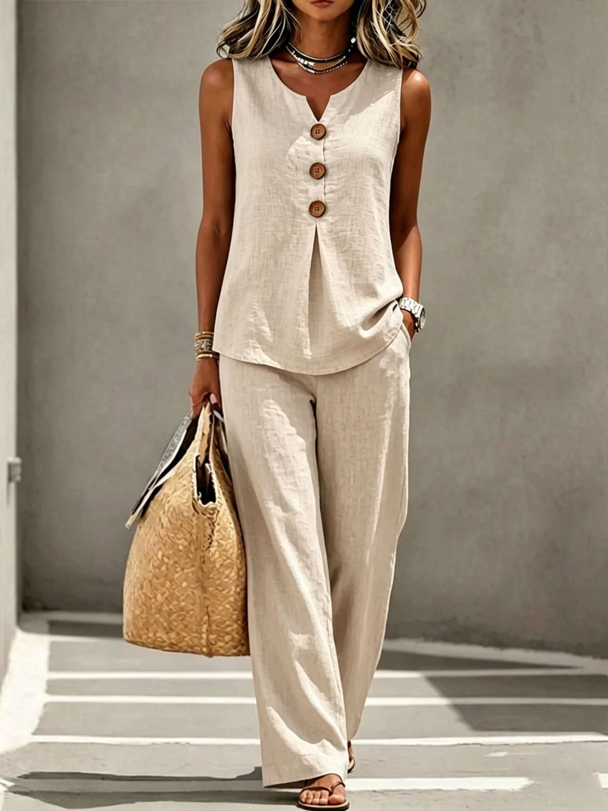 Joséphine | Completo pantaloni fluido ed elegante