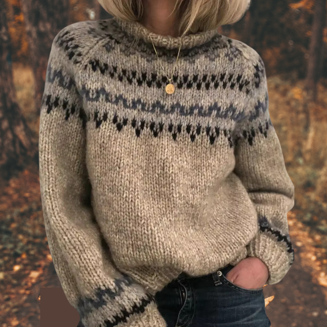 Astrid - Elegante maglione nordico