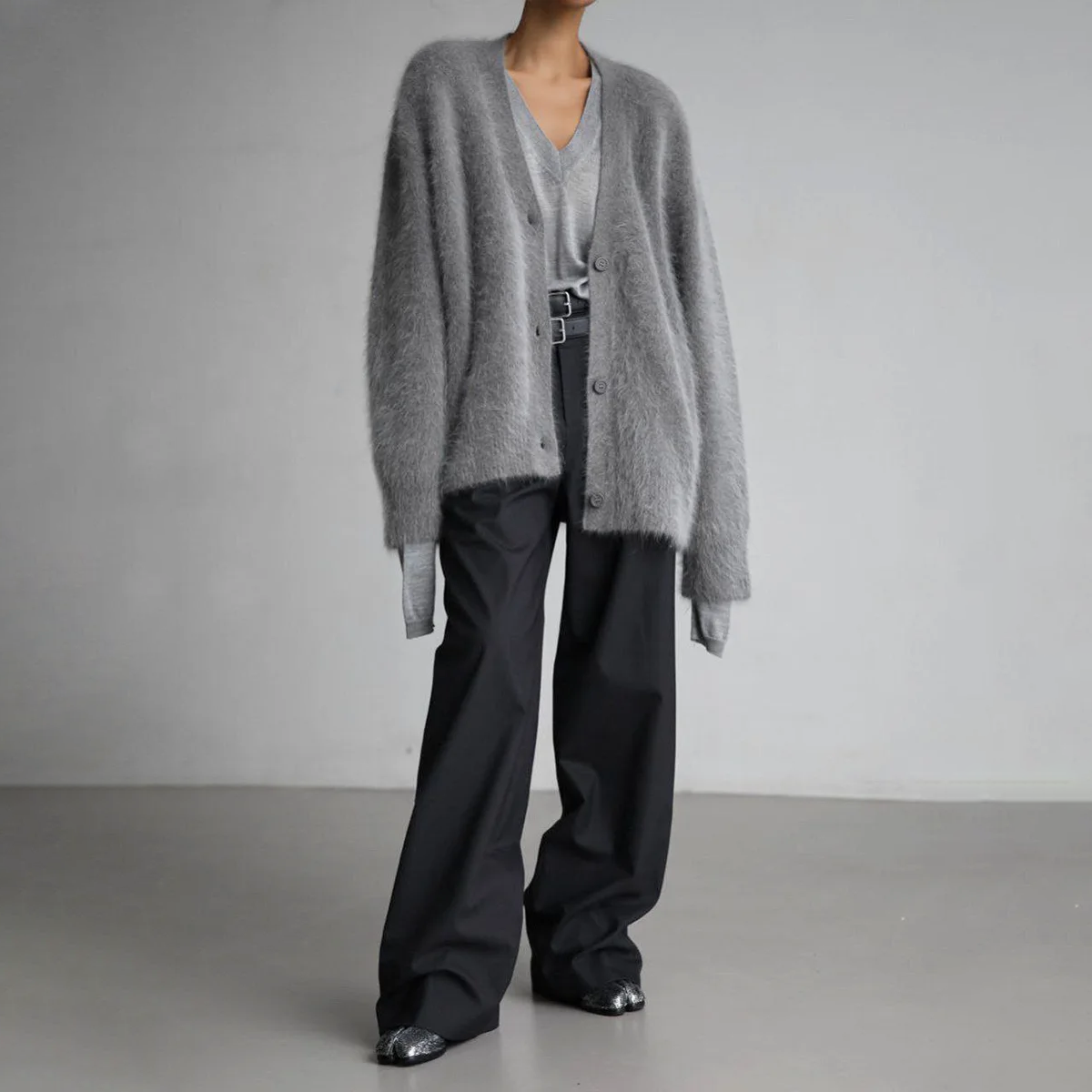 Luna - Cardigan in Cashmere Elegante