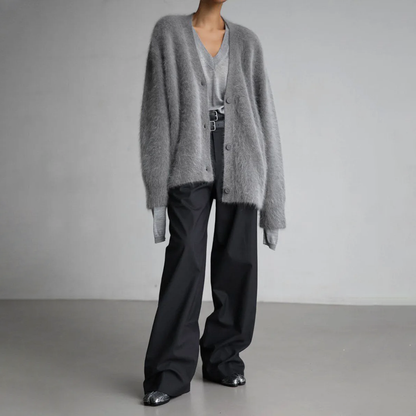 Luna - Cardigan in Cashmere Elegante