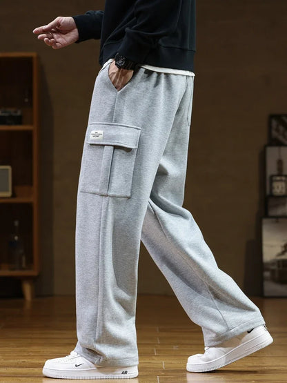 PANTALONI CARGO IN PILE