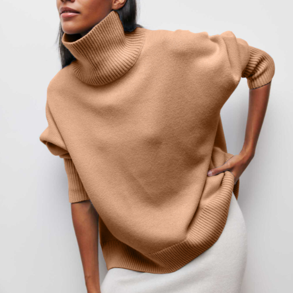 Avery - Elegante maglione a collo alto