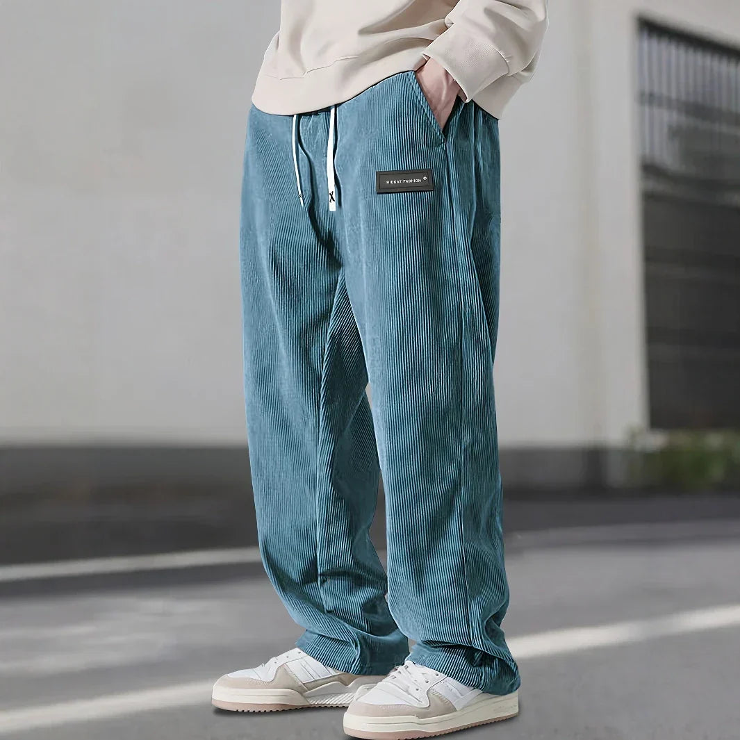 PANTALONI IN VELLUTO A COSTE