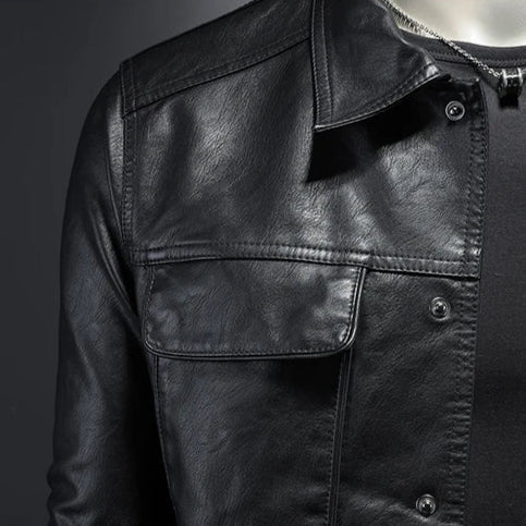 GIACCA IN PELLE MODERNA RIDER