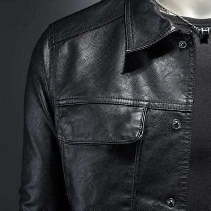 GIACCA IN PELLE MODERNA RIDER