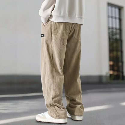 PANTALONI IN VELLUTO A COSTE