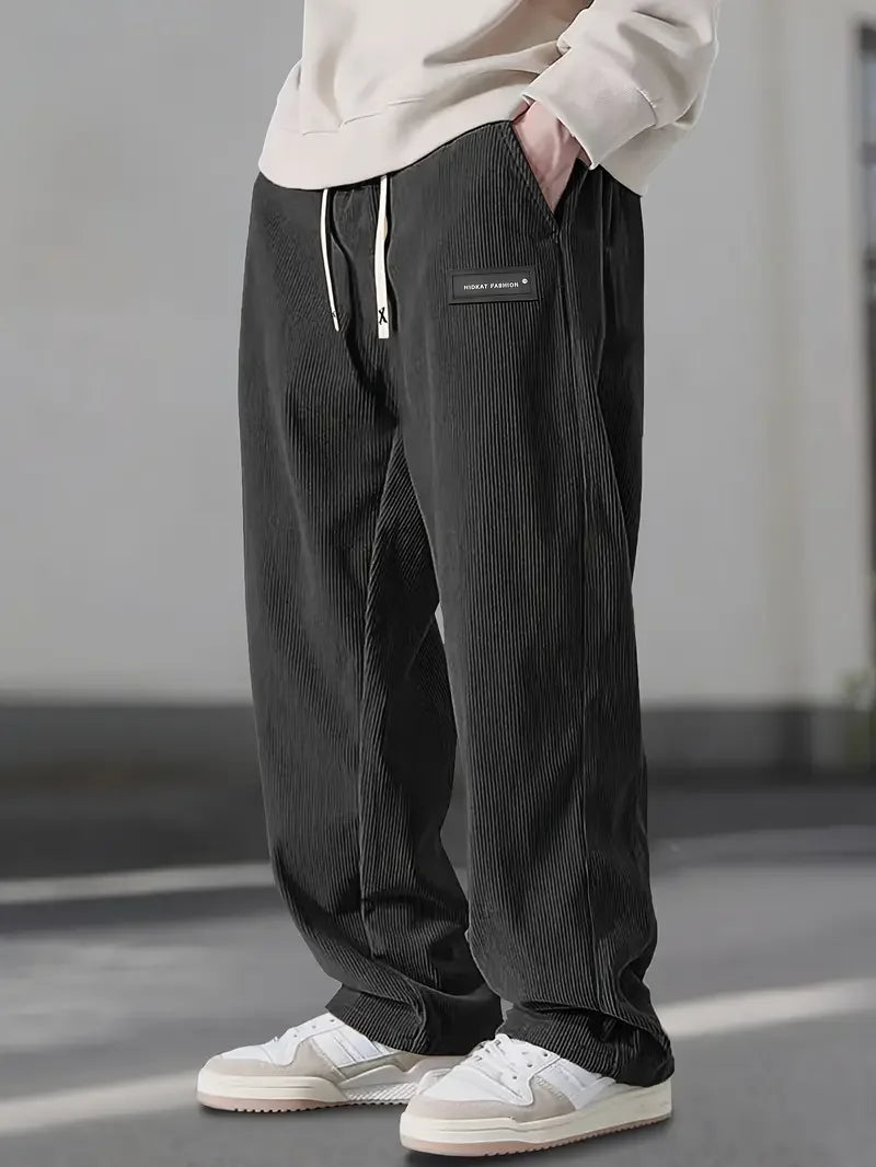 PANTALONI IN VELLUTO A COSTE