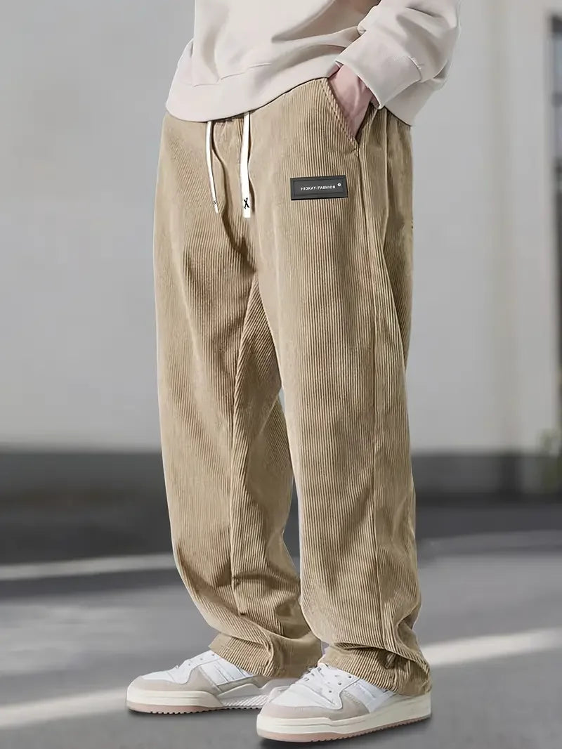 PANTALONI IN VELLUTO A COSTE