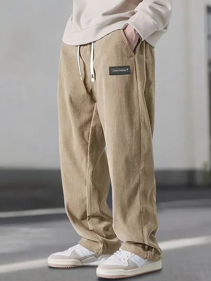 PANTALONE ELEGANTE IN VELLUTO A COSTE