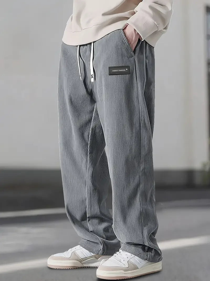 PANTALONI IN VELLUTO A COSTE