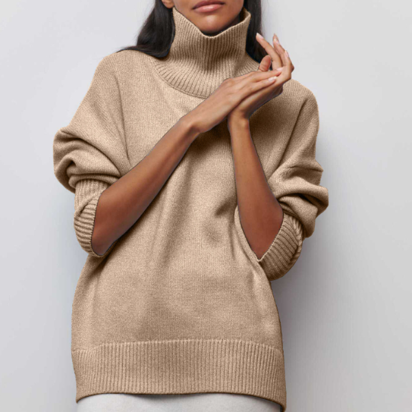 Avery - Elegante maglione a collo alto