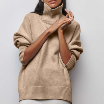 Avery - Elegante maglione a collo alto
