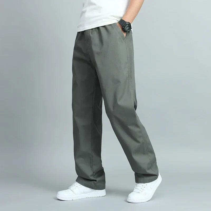PANTALONI UOMO AMPI IN COTONE