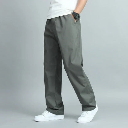 PANTALONI UOMO AMPI IN COTONE