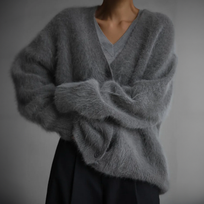 Luna - Cardigan in Cashmere Elegante