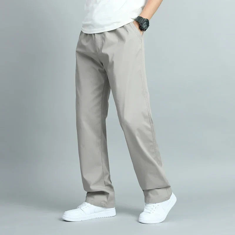 PANTALONI UOMO AMPI IN COTONE