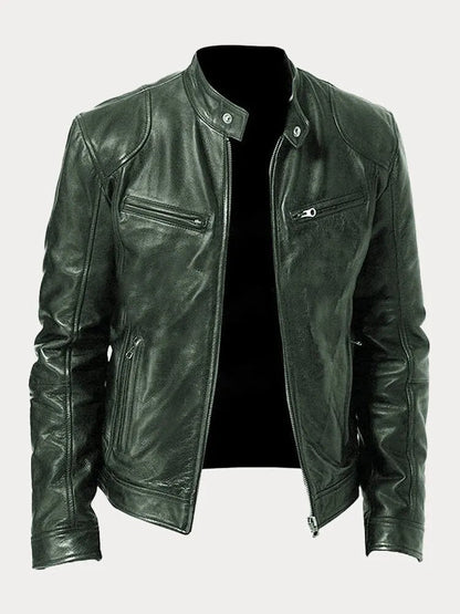 GIACCA IN PELLE CASUAL