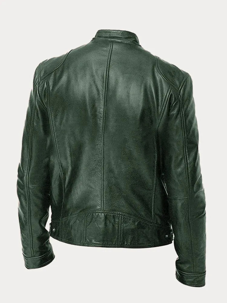 GIACCA IN PELLE CASUAL