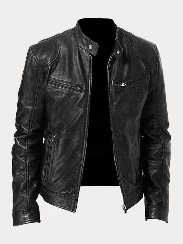GIACCA IN PELLE CASUAL