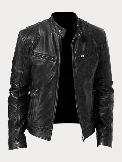 GIACCA IN PELLE CASUAL