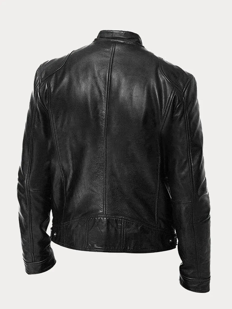 GIACCA IN PELLE CASUAL