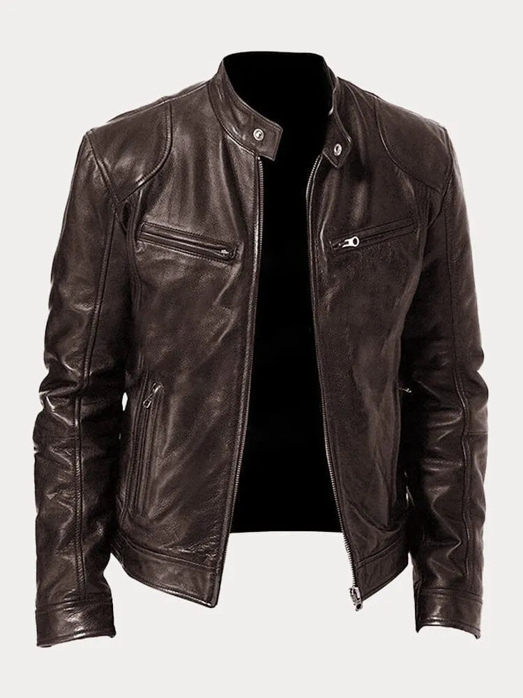 GIACCA IN PELLE CASUAL